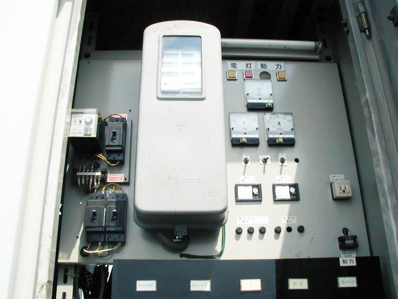 電気設備工事の施工写真